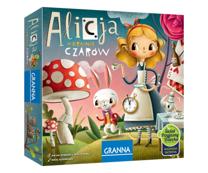 Gra planszowa Granna Alicja w krainie czarów
